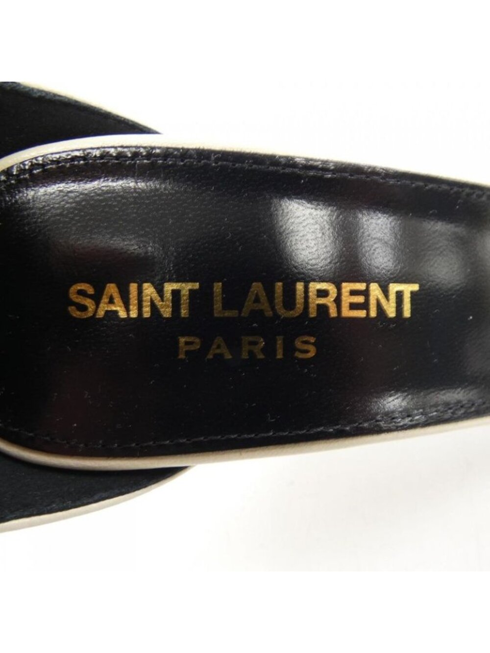 Saint Laurent Sandals White 37 - Picture 6 of 6